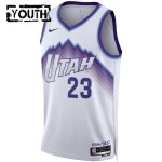 Utah Jazz Trikot Lauri Markkanen Nike 2025-26 Association Edition Weiß Swingman - Kinder